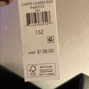 Carter Camera Bag - Black